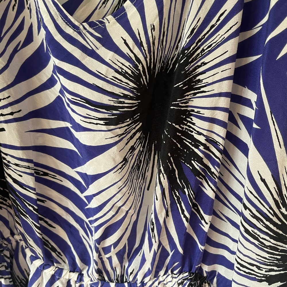 Printed Silk Blouse - image 2
